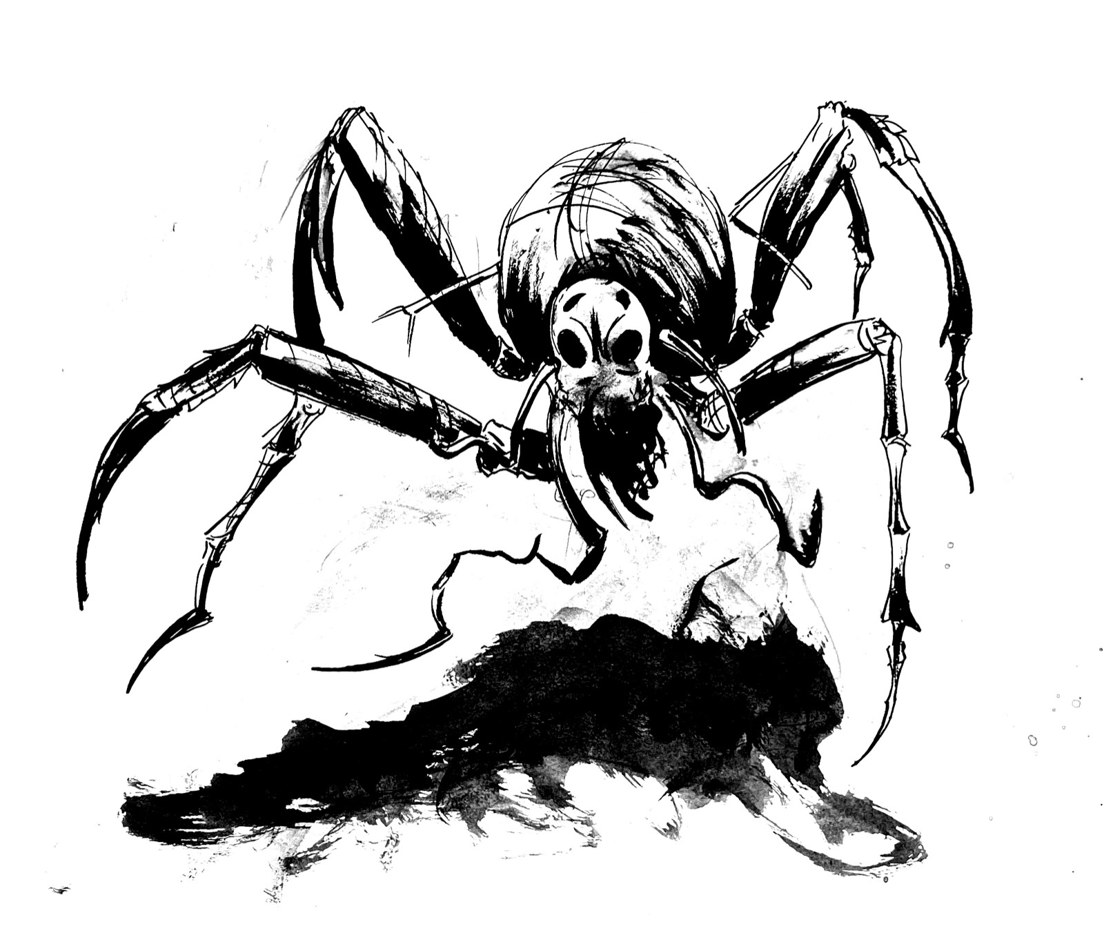 Dessin exposé dans la galerie de dessins de Dessiner sur La Rochelle